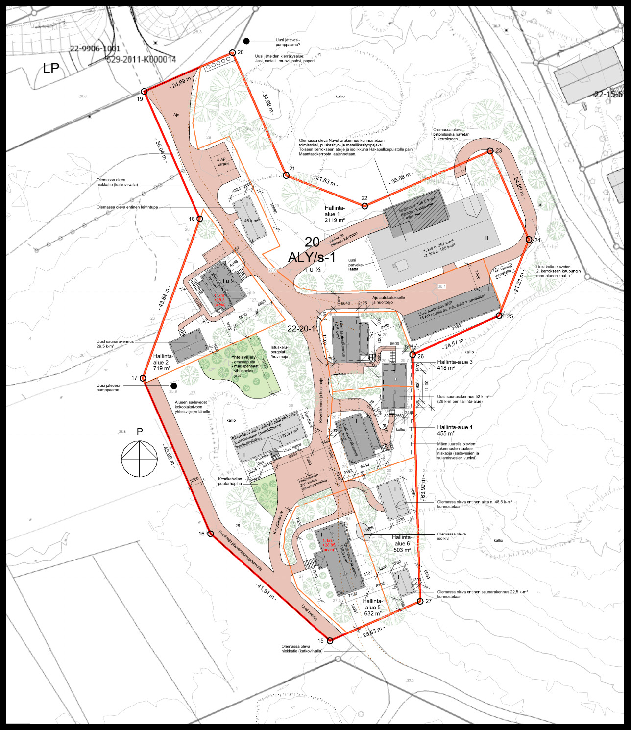 Aluesuunnitelma: Arkkitehdit Anna Papinsaari ja Antti Tuure