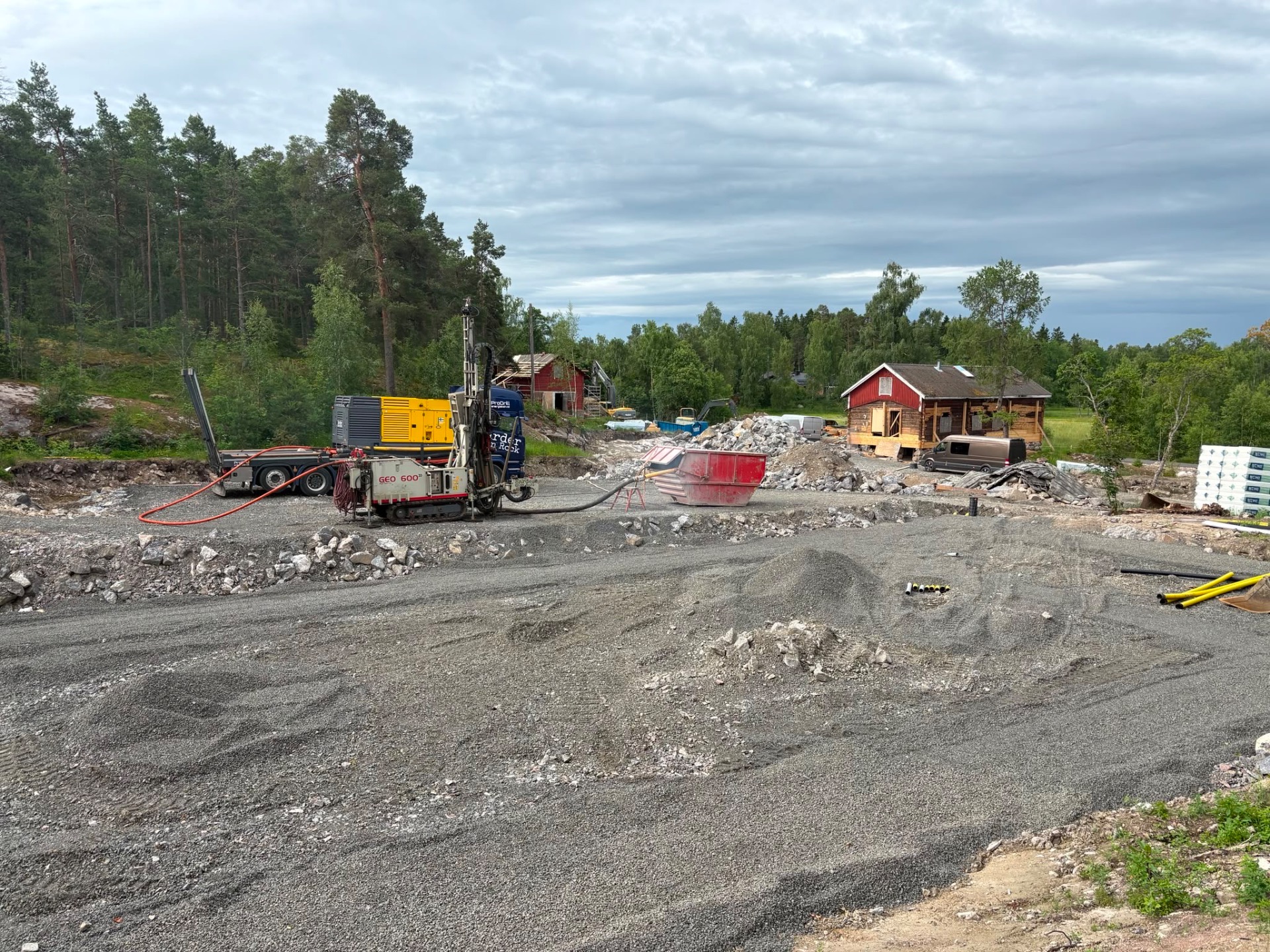 25.6.2026 Vaunutallin perustusten valu alkaa tiistaina ja rungon pystytys heinäkuun lopulla.