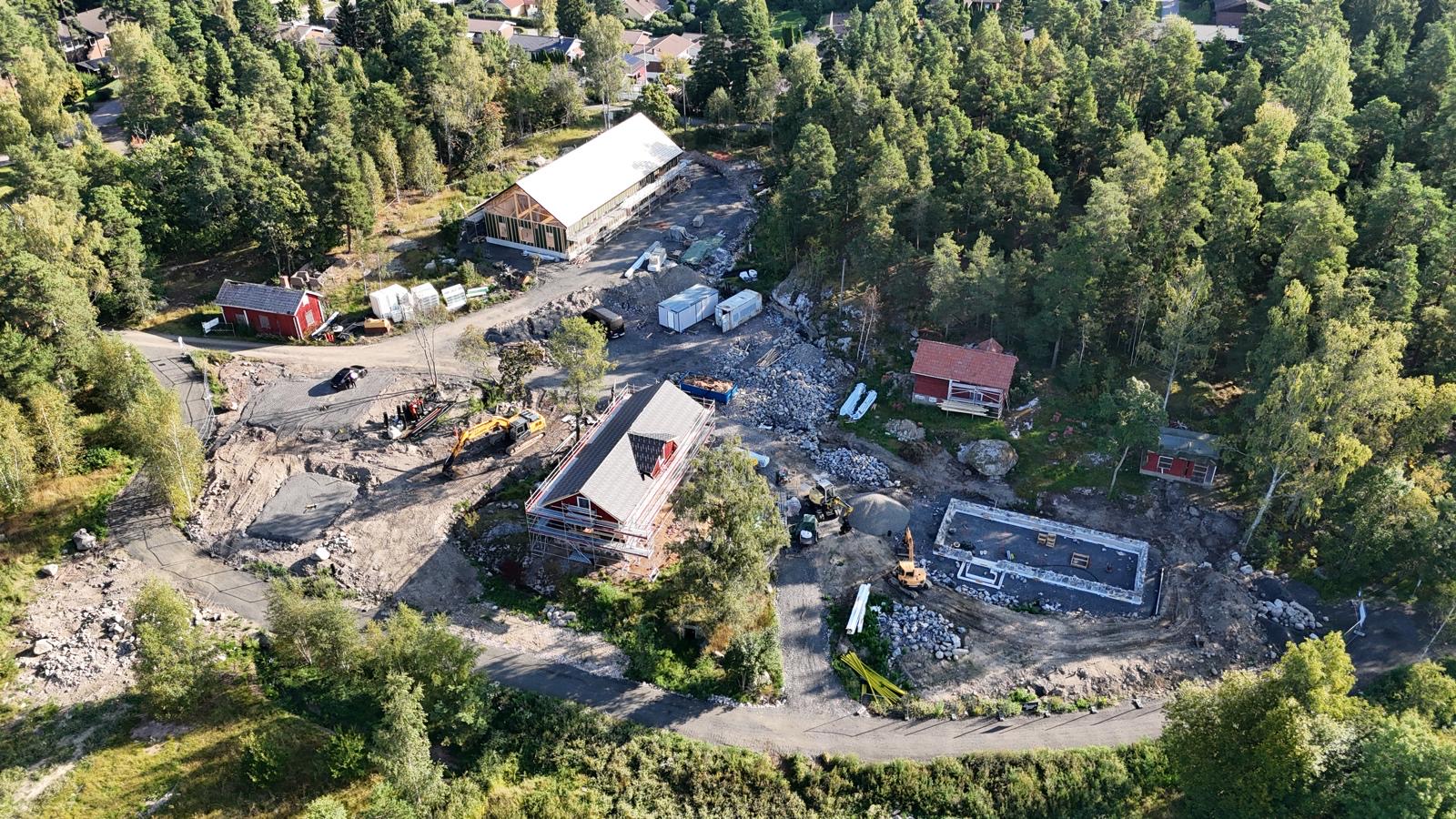 28.8.2026 Rakennustyömaan yleiskuvaa. Kuva: Tommi Gustafsson